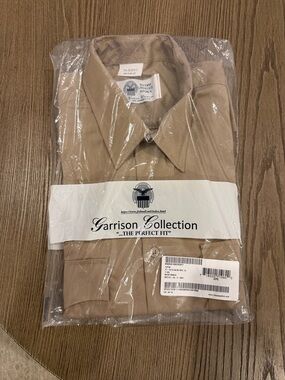 Army AGSU Long Sleeve Shirt (17.5 34/35R) Male Enlisted NEW in Package